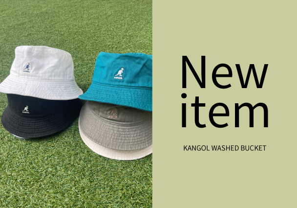 【新商品入荷】KANGOL WASHED BUCKET